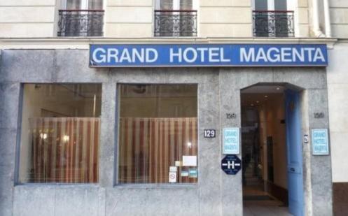 Grand Hôtel Magenta Paris Exterior foto
